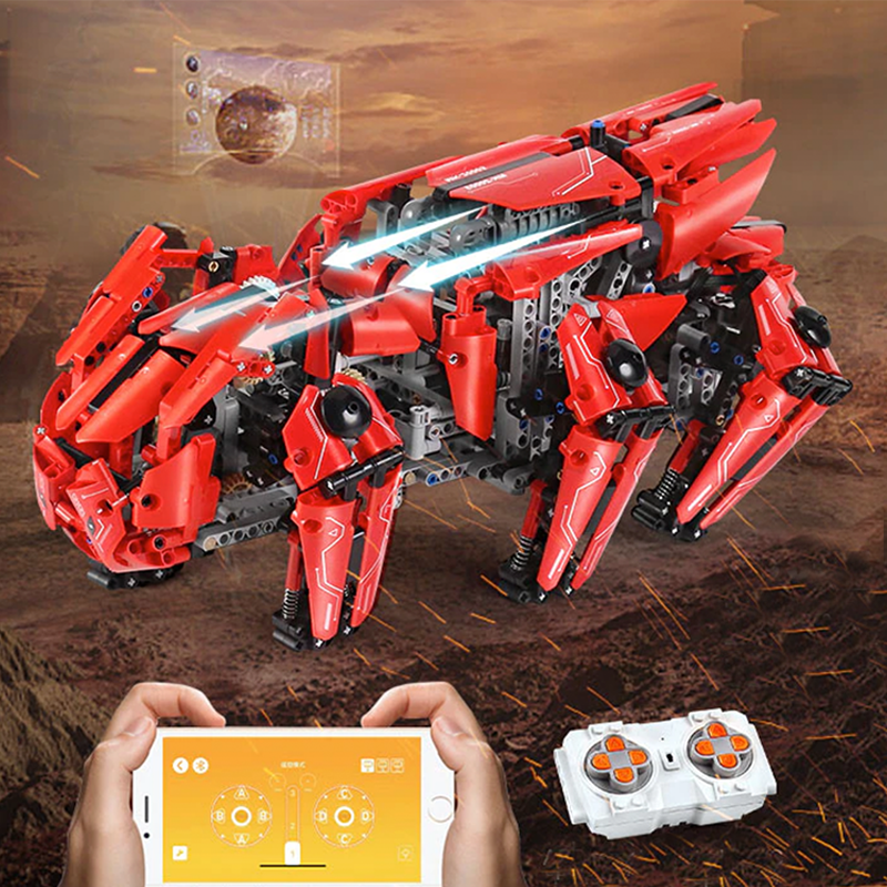 Remote Controlled Battle Hexapod 1607pcs