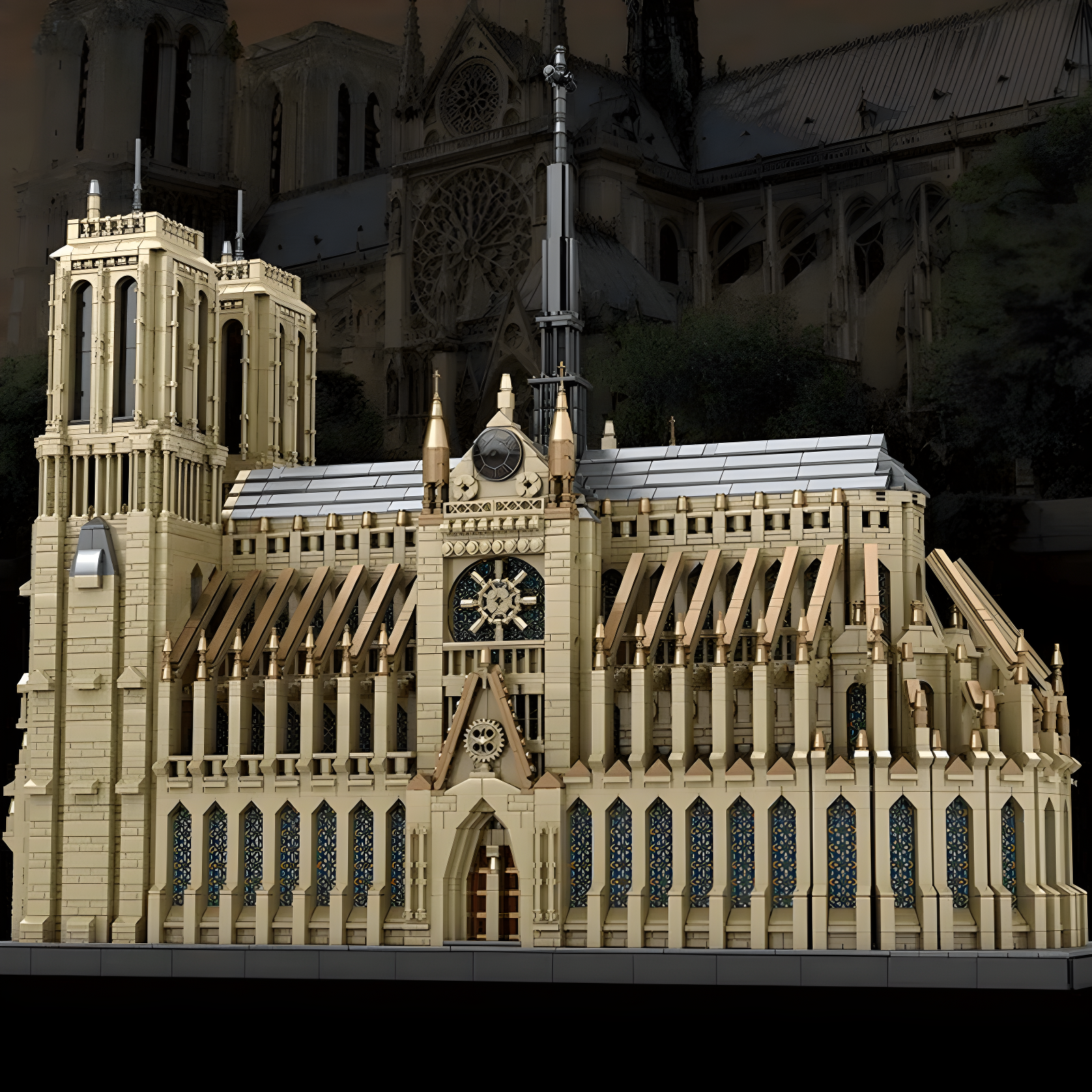 Notre Dame Cathedral 8867pcs