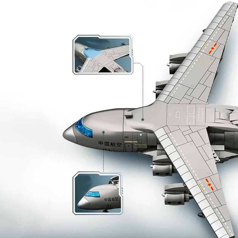 Transport Aircraft 1415pcs