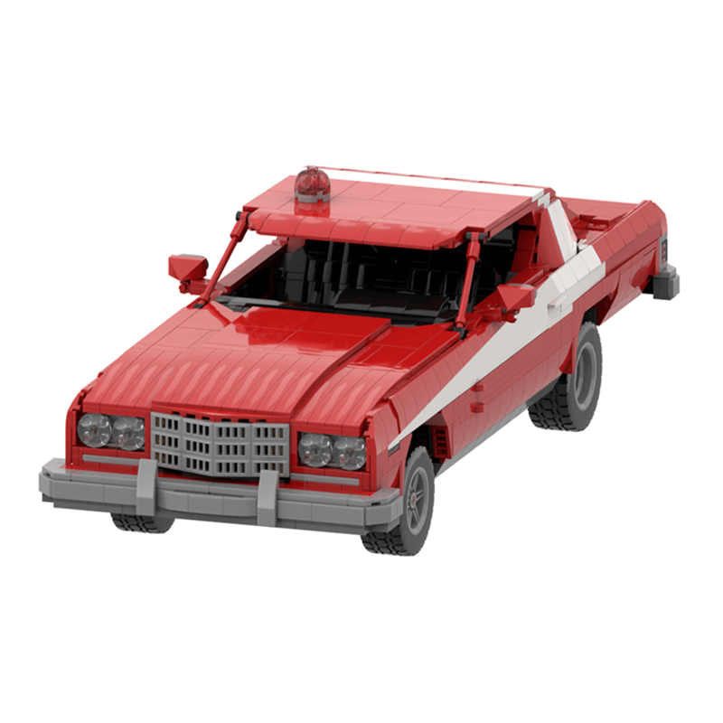 Classic American Police Car 2030pcs