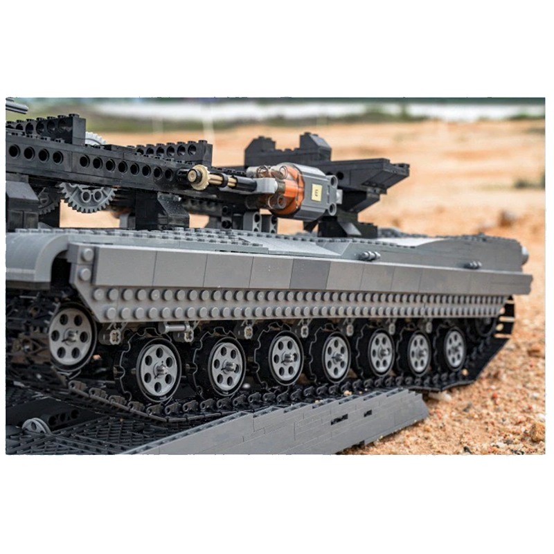 Remote Controlled Abrams Bridge Layer 2387pcs