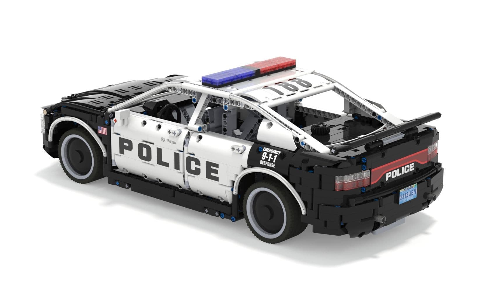 2020 Police Car 2855pcs