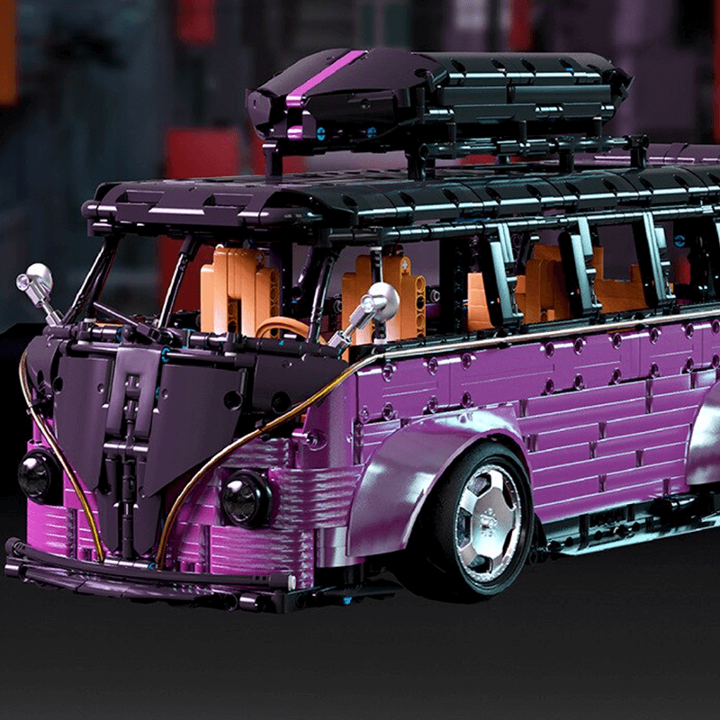 Widebody Satin Purple Campervan 3298pcs