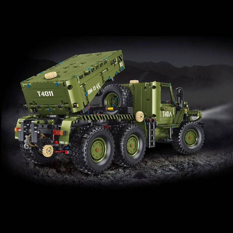 Remote Controlled Katyusha Rocket Launcher 2267pcs