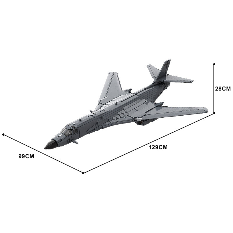 129cm Rockwell B-1 Lancer 8355pcs