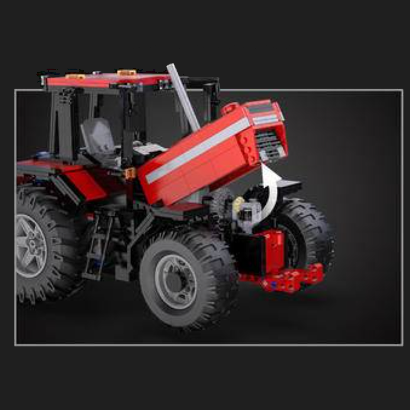 Remote Controlled Plowing Tractor 1675pcs