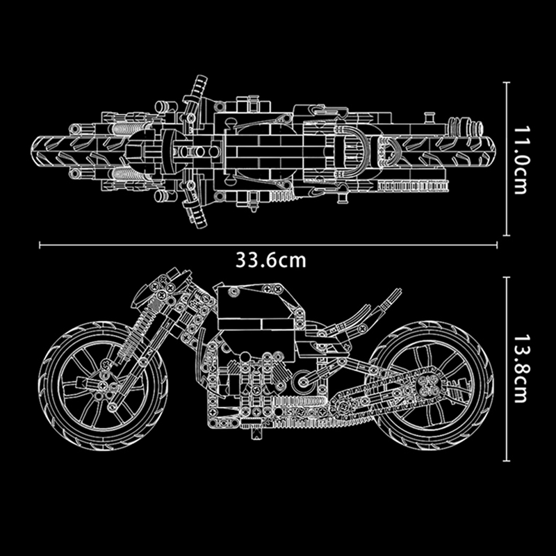 Motorbike 431pcs