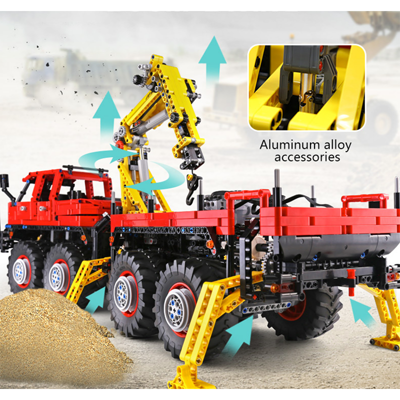 Remote Controlled Logging Truck 3068pcs