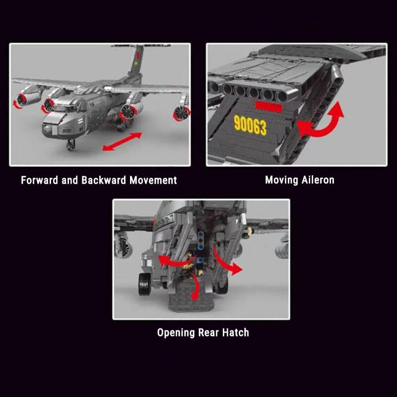 Y-20 Large Military Aircraft 2202pcs