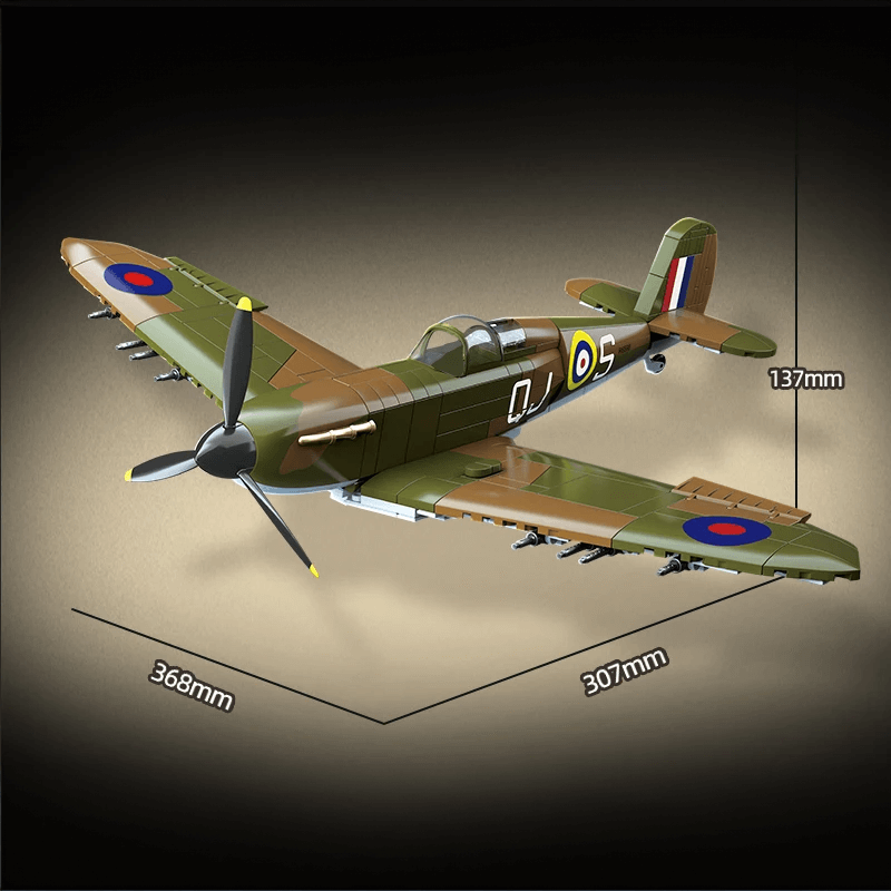 British Spitfire 681pcs