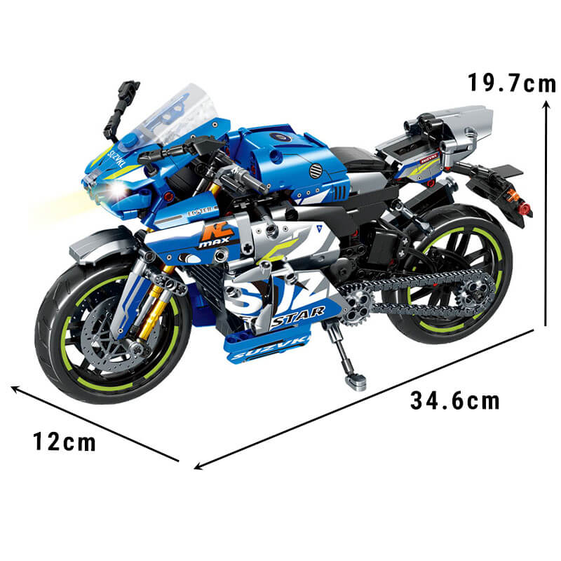 Sapphire Sports Bike 822pcs