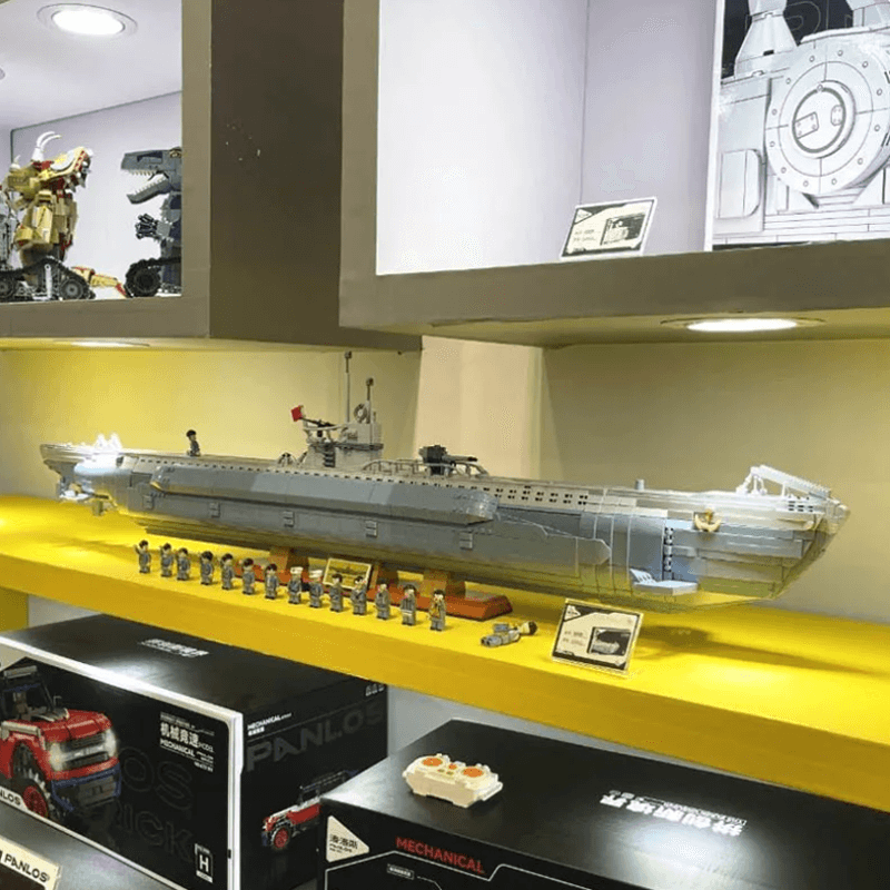 VIIC U-552 Submarine 6171pcs