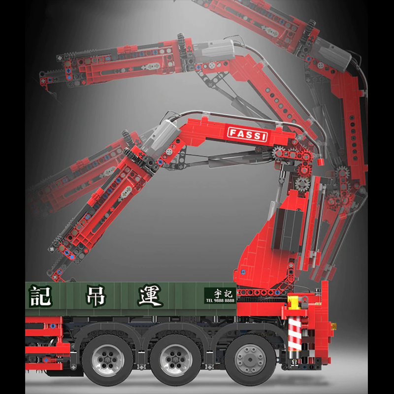 Remote Controlled Crane Truck 3925pcs