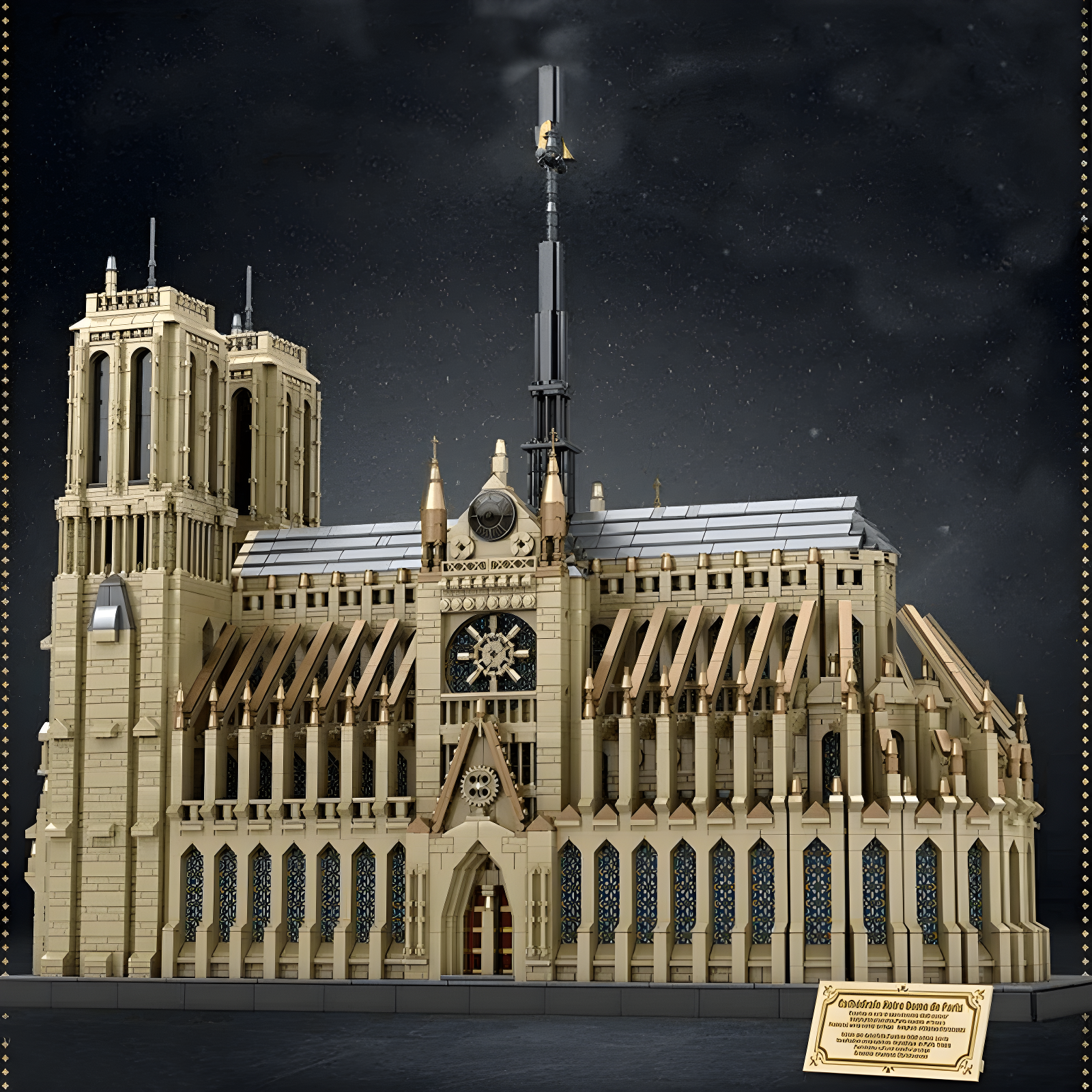 Notre Dame Cathedral 8867pcs