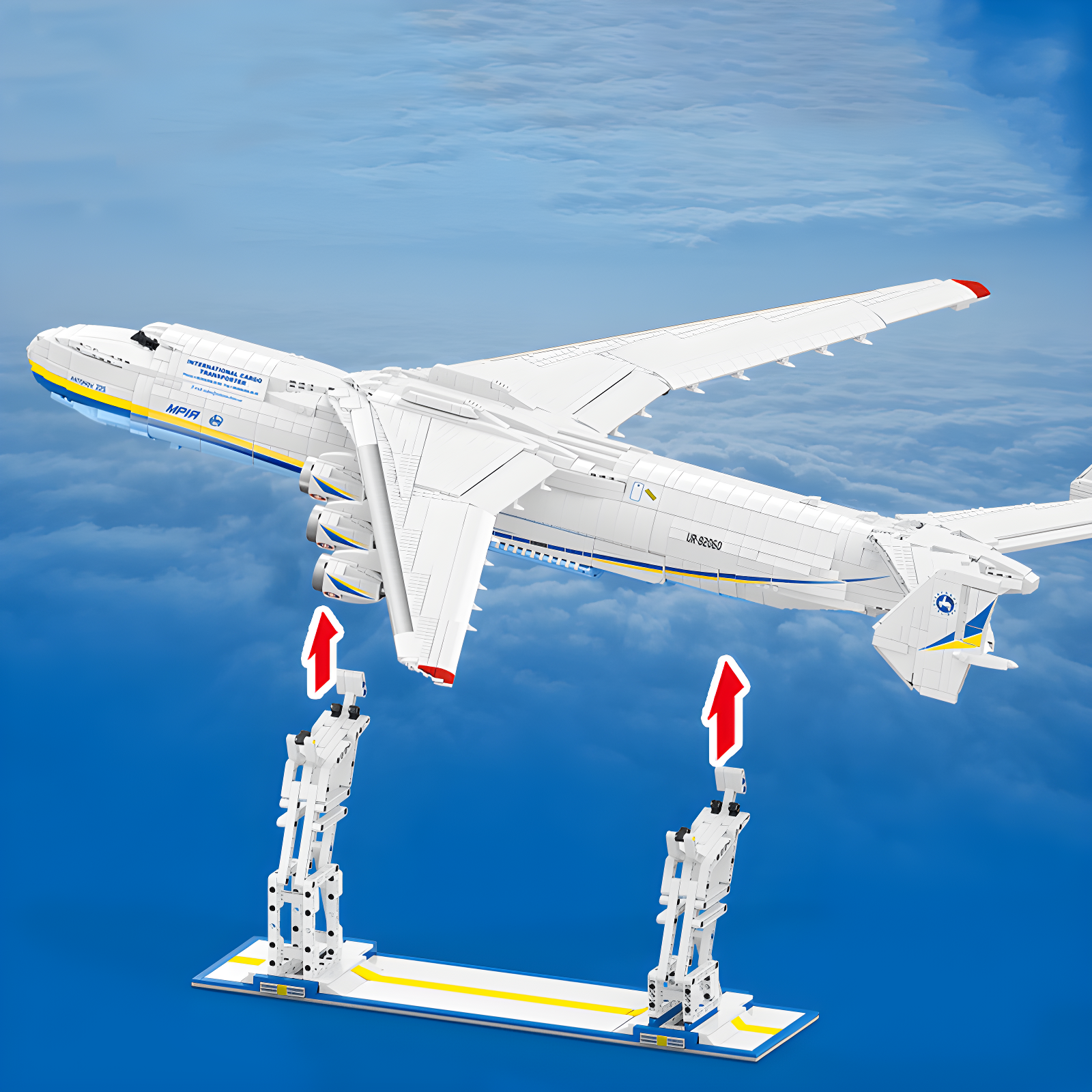 The Ultimate Antonov 225 With Stand 5349pcs