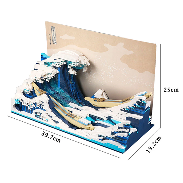 The Great Wave off Kanagawa 1829pcs