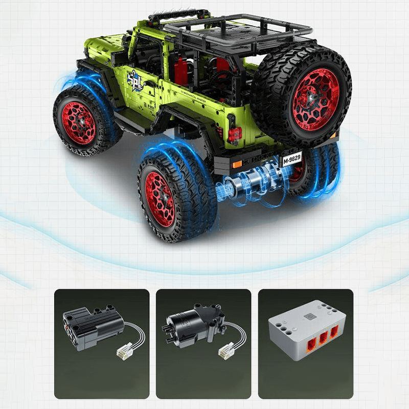 The Ultimate 1:6 scale Off-Roader 2544pcs