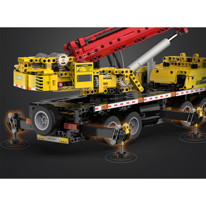 Remote Controlled Crane 1831pcs