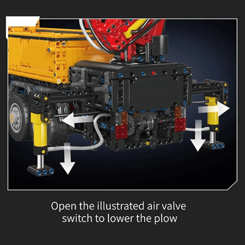 Remote Controlled Crane Truck 4011pcs