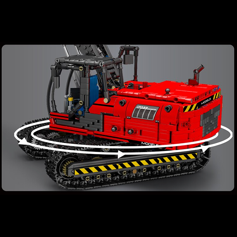 Remote Controlled Excavator 1827pcs