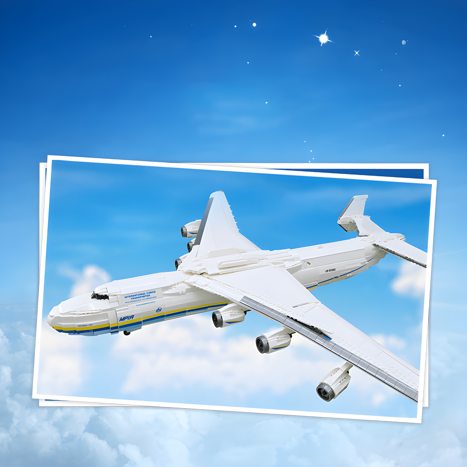 The Ultimate Antonov 225 With Stand 5349pcs