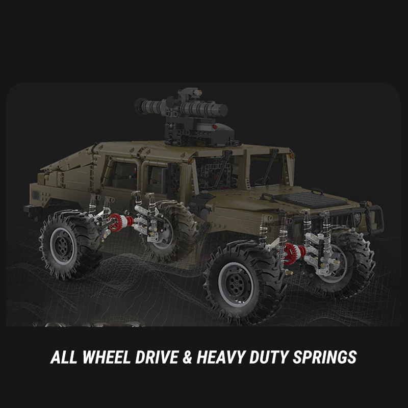 Remote Controlled Humvee 3934pcs