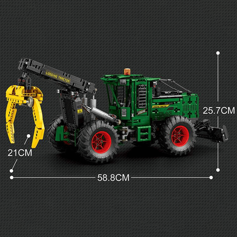 Skidder Tractor 1740pcs