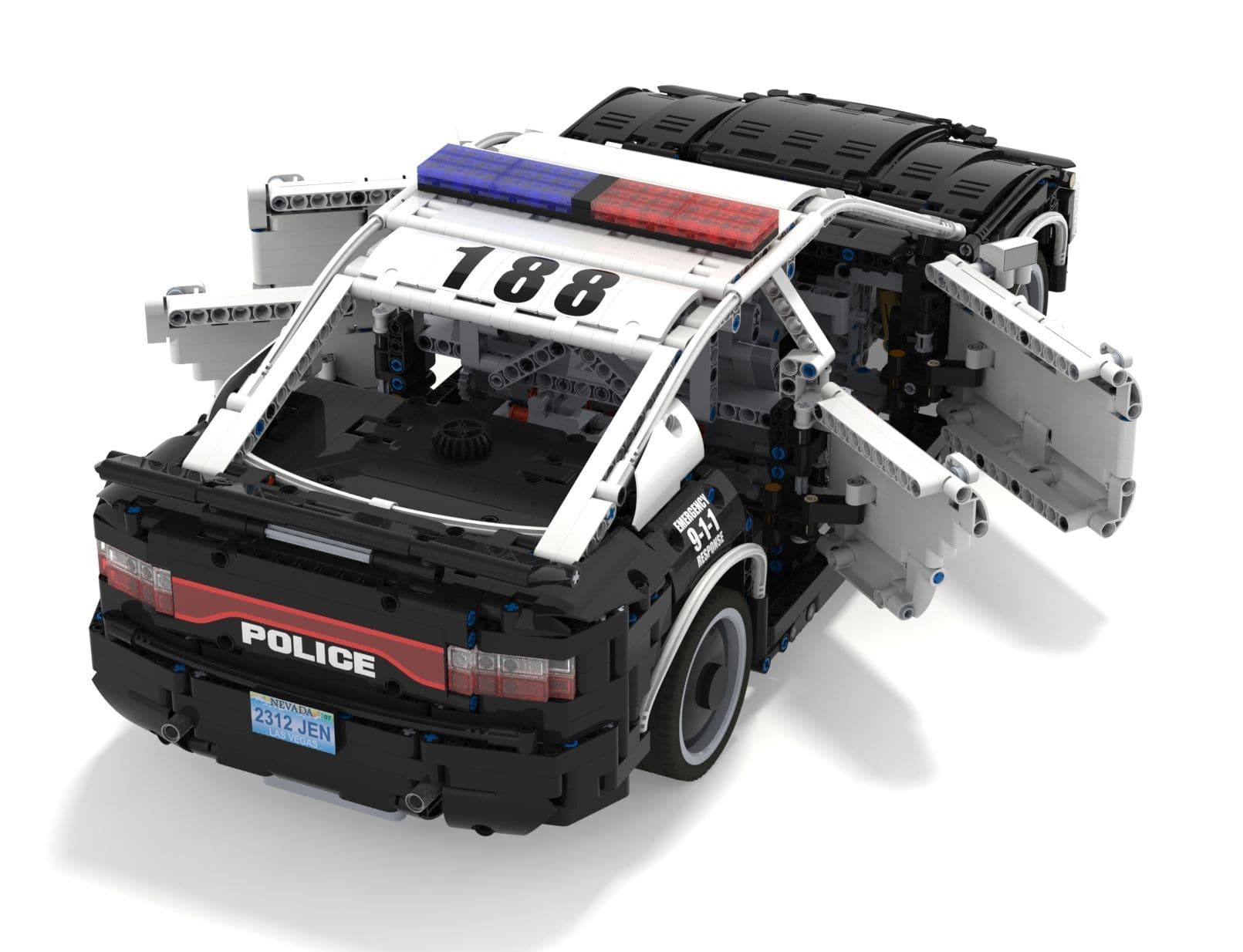 2020 Police Car 2855pcs