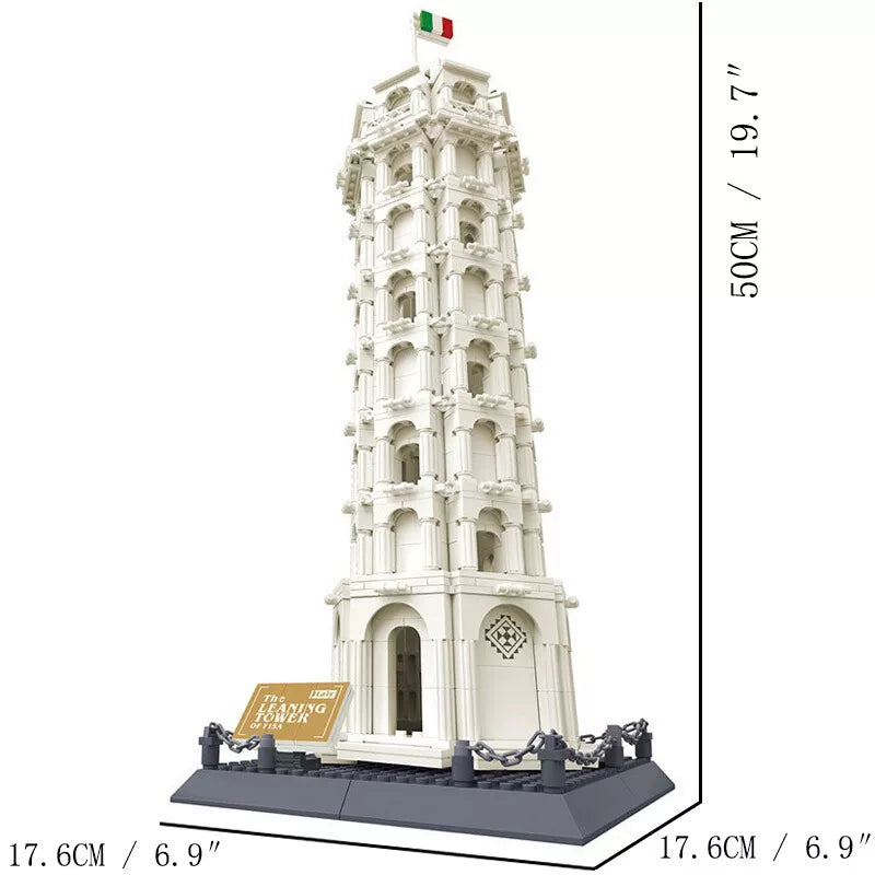 Leaning Tower of Pisa 1392pcs